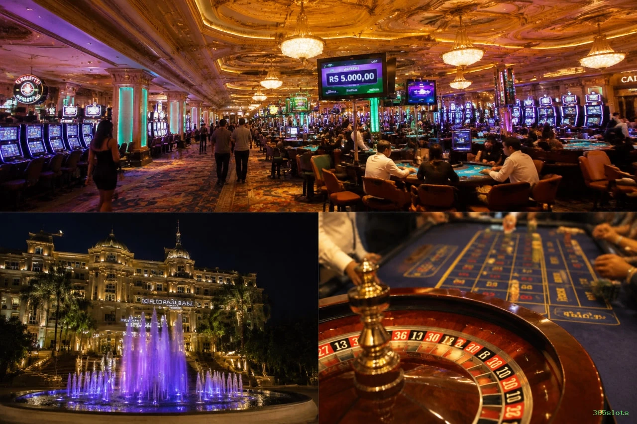 Conta 365slots sincronizada site e app
