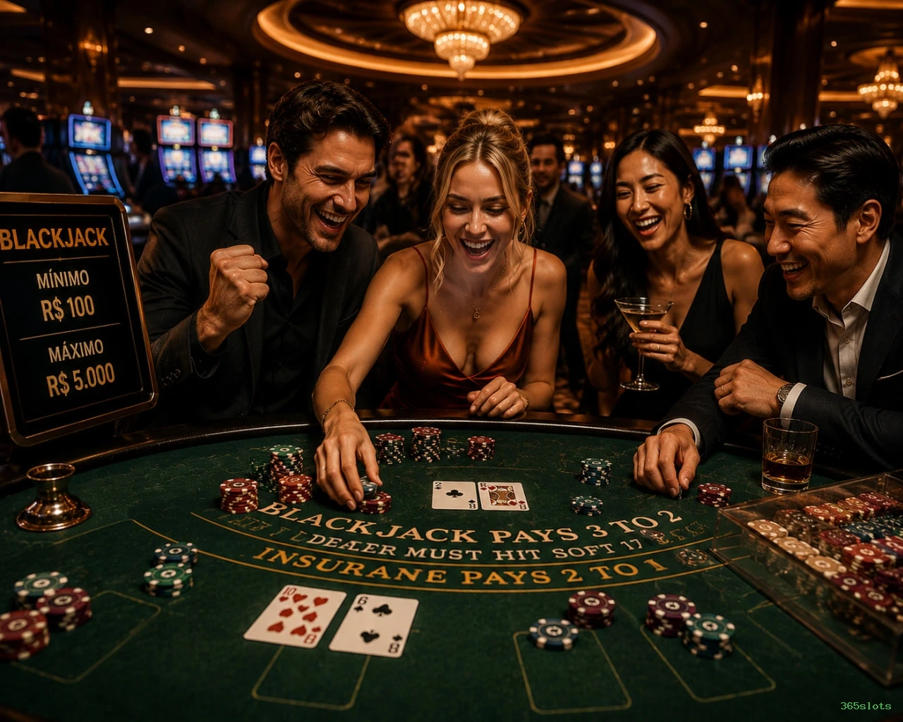 Programa VIP 365slots - benefícios exclusivos